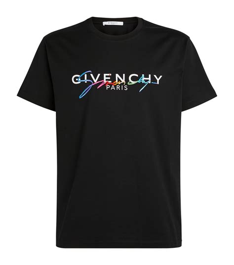 givenchy signature t shirt|Givenchy t shirt men sale.